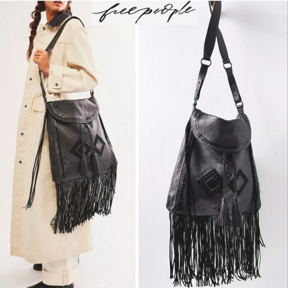 Free People Nightshade Messenger Bag - Picture 1 of 9